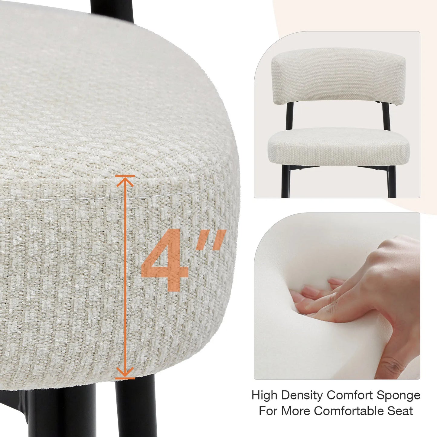 MCQ Ergonomic Office Chairs With Metal Frame And Leather Backrest