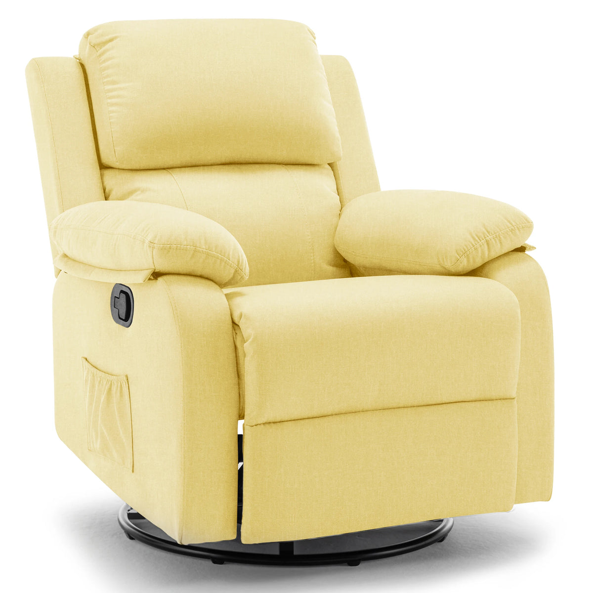 KORSER Swivel Rocking Recliner Chair For Adults And Small Spaces