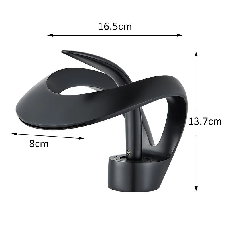 Quyanre Solid Brass Waterfall Basin Faucet Single Handle Tap