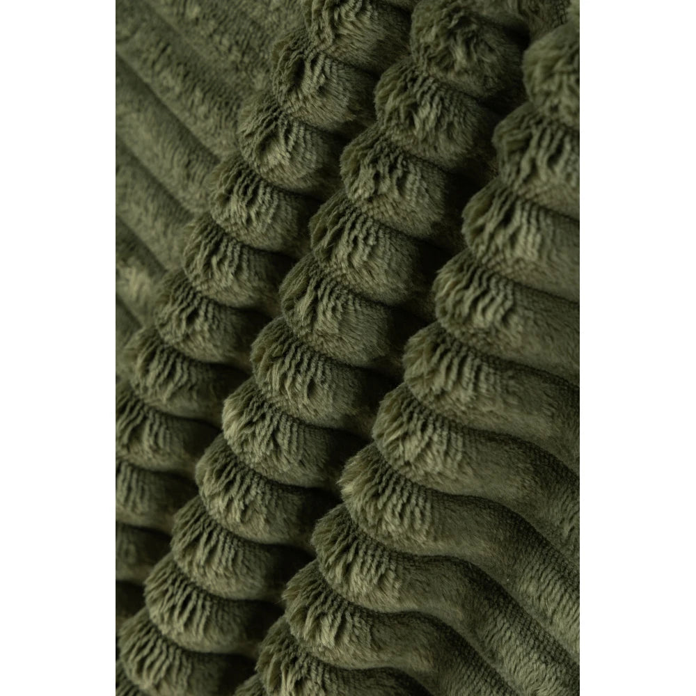 Fully Compressed Corduroy Cloud Couch With Lumbar Pillows For Home