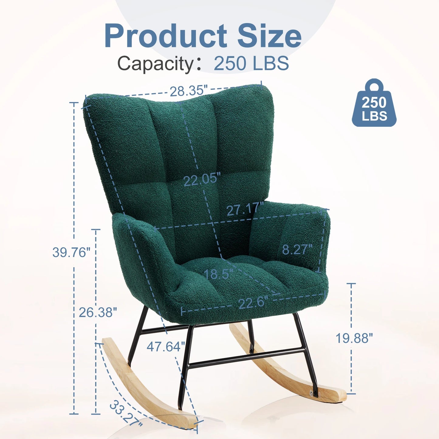 MCQ Metal Frame Office Chair Fleece Cushion And Lumbar Support