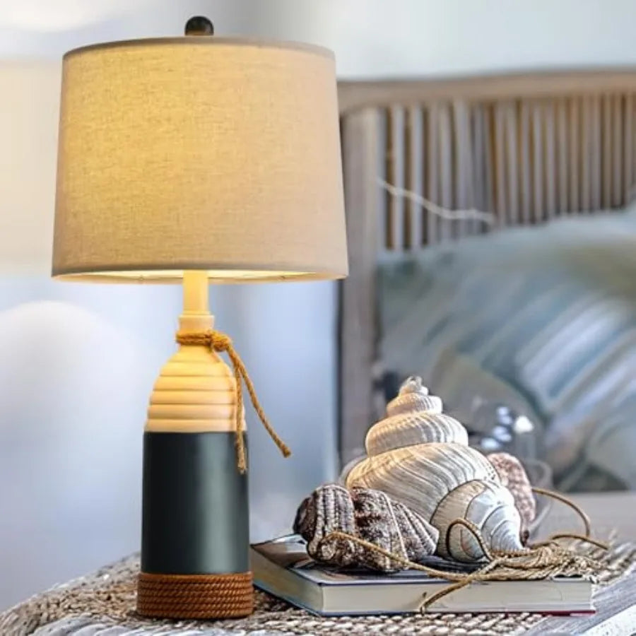 Modern Solar Table Lamp For Bedroom Bedside Nightstand