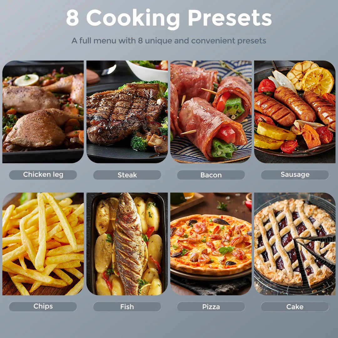Sejoy Air Fryer Oven Healthy Oilless Roast Bake Cooker