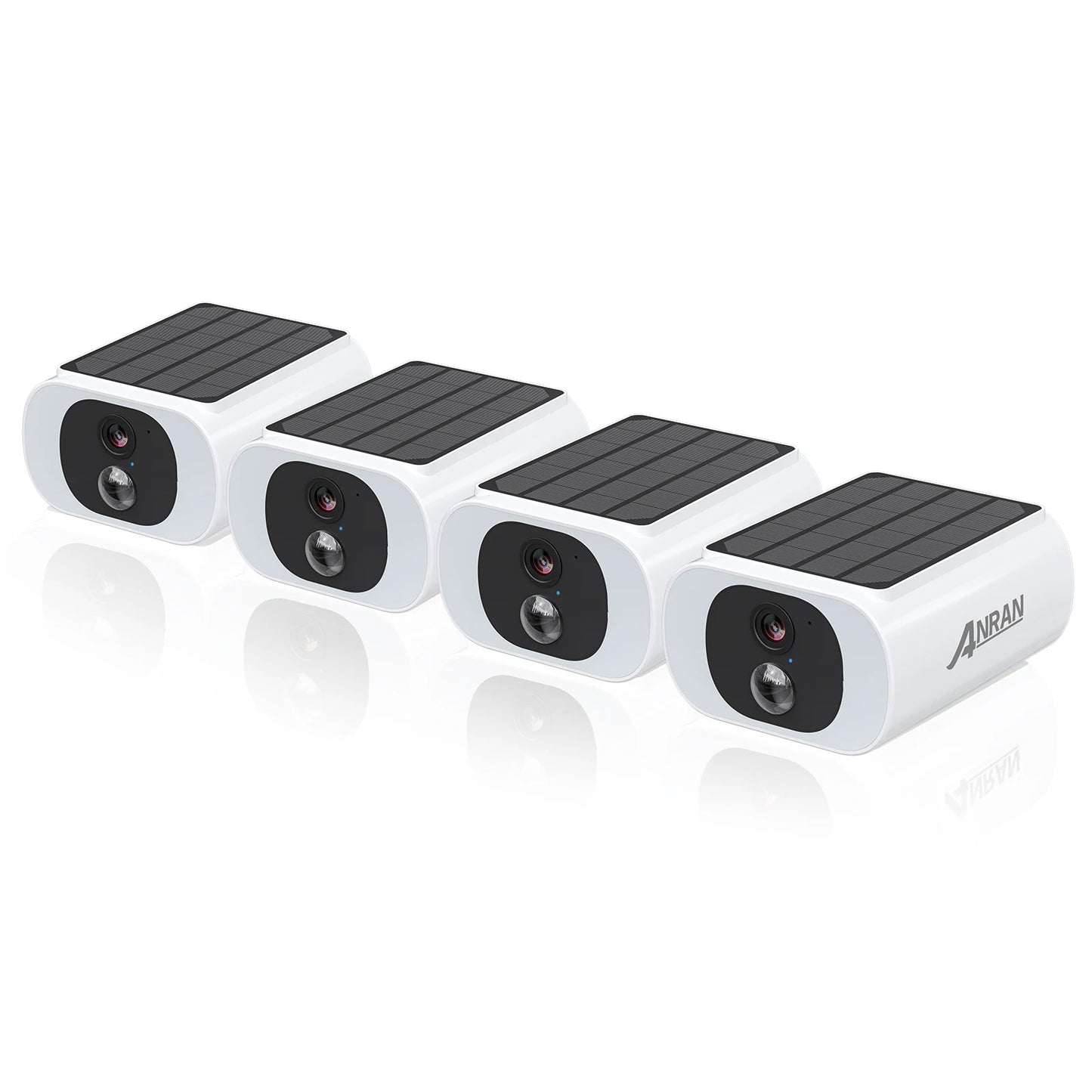 Anran 3MP Outdoor Wireless Security Camera With Solar Floodlight