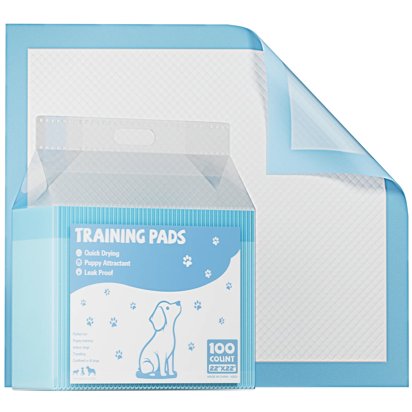 Super Absorbent Disposable Pet Pee Pads Leakproof Quick Drying Mat