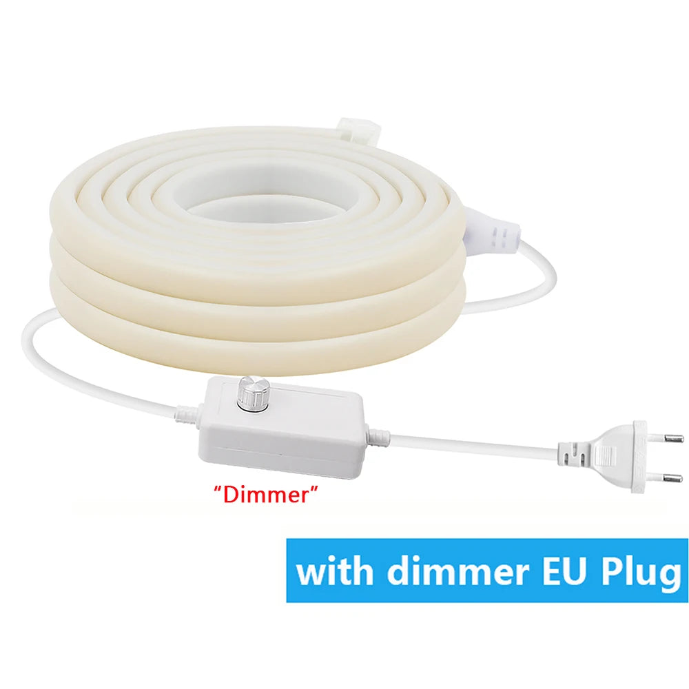 Dimmable COB LED Neon Strip Light With Flexible Waterproof Design