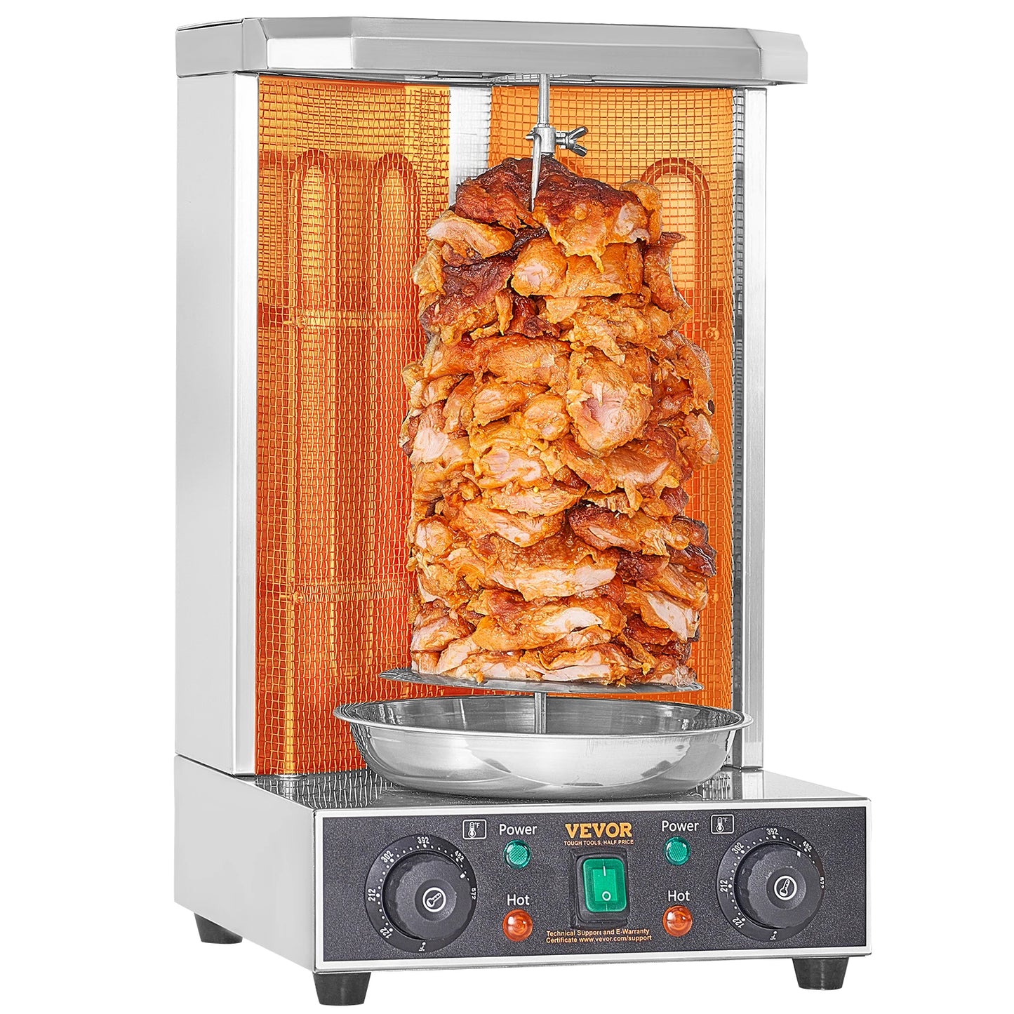 Vevor Electric Vertical Shawarma Grill And Rotisserie Oven