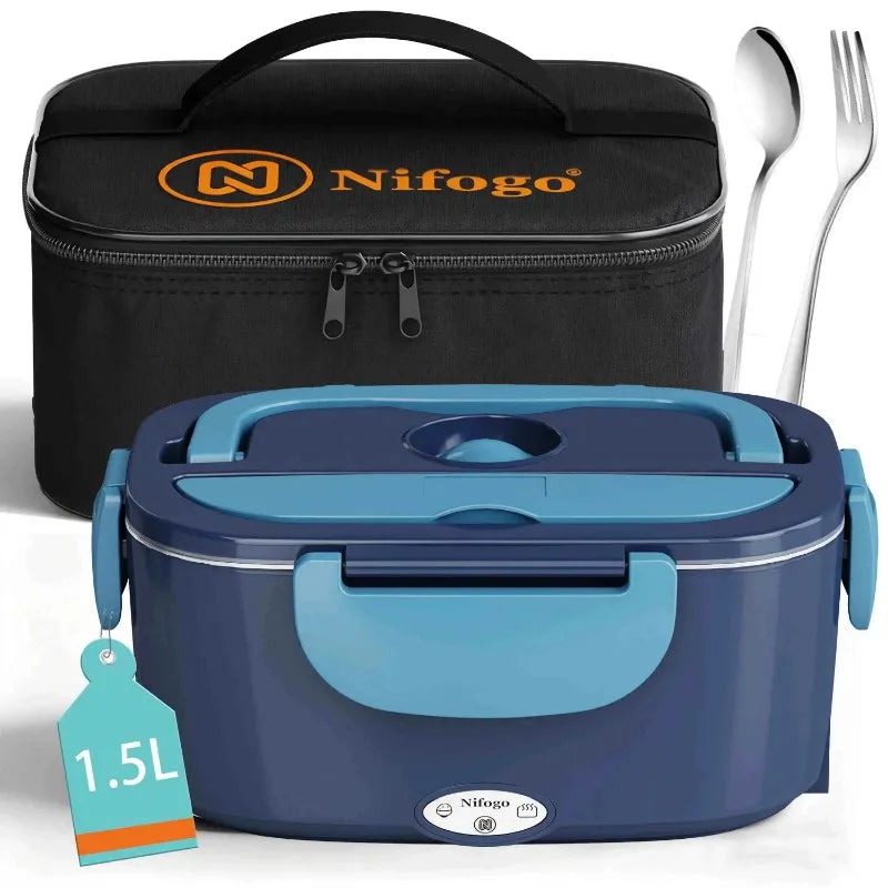 Stainless Steel Electric Lunch Box For Car And Office