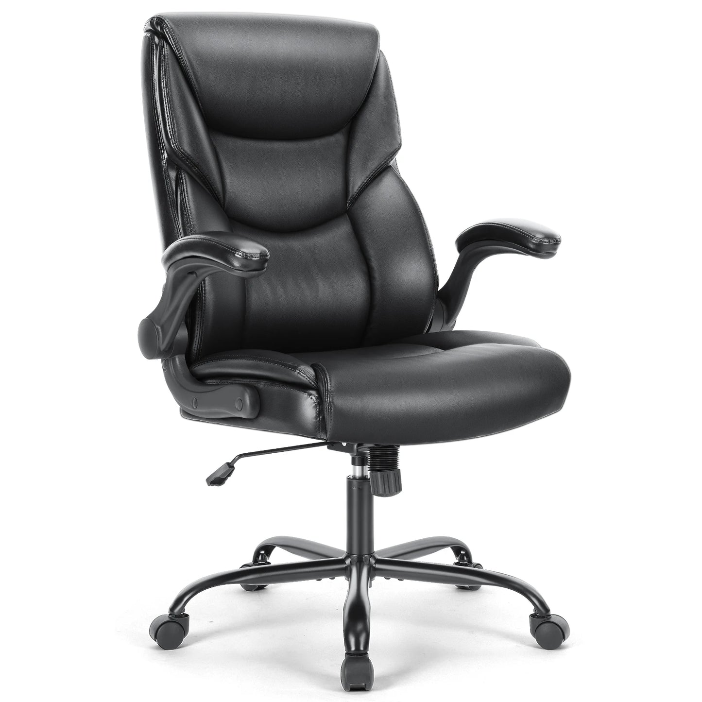JHK Ergonomic Heavy Duty Office Chair Adjustable Flip Up Arms