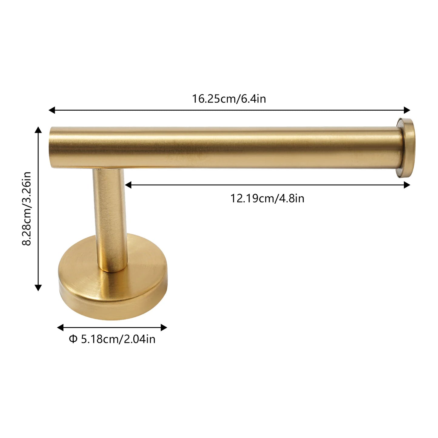 Stainless Steel Bathroom Hardware Set With Wall Mount Towel Rack