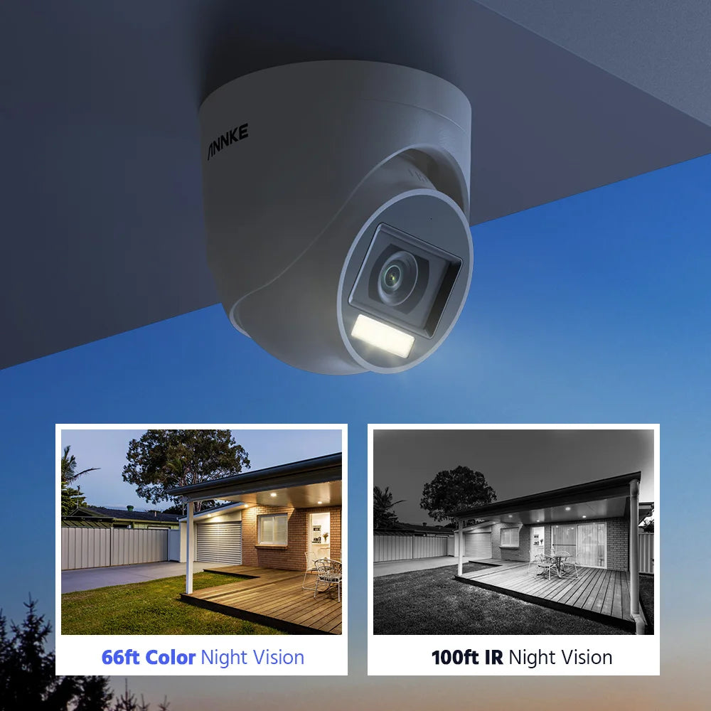 Annke 3K 16CH DVR Surveillance System With Turret Cameras