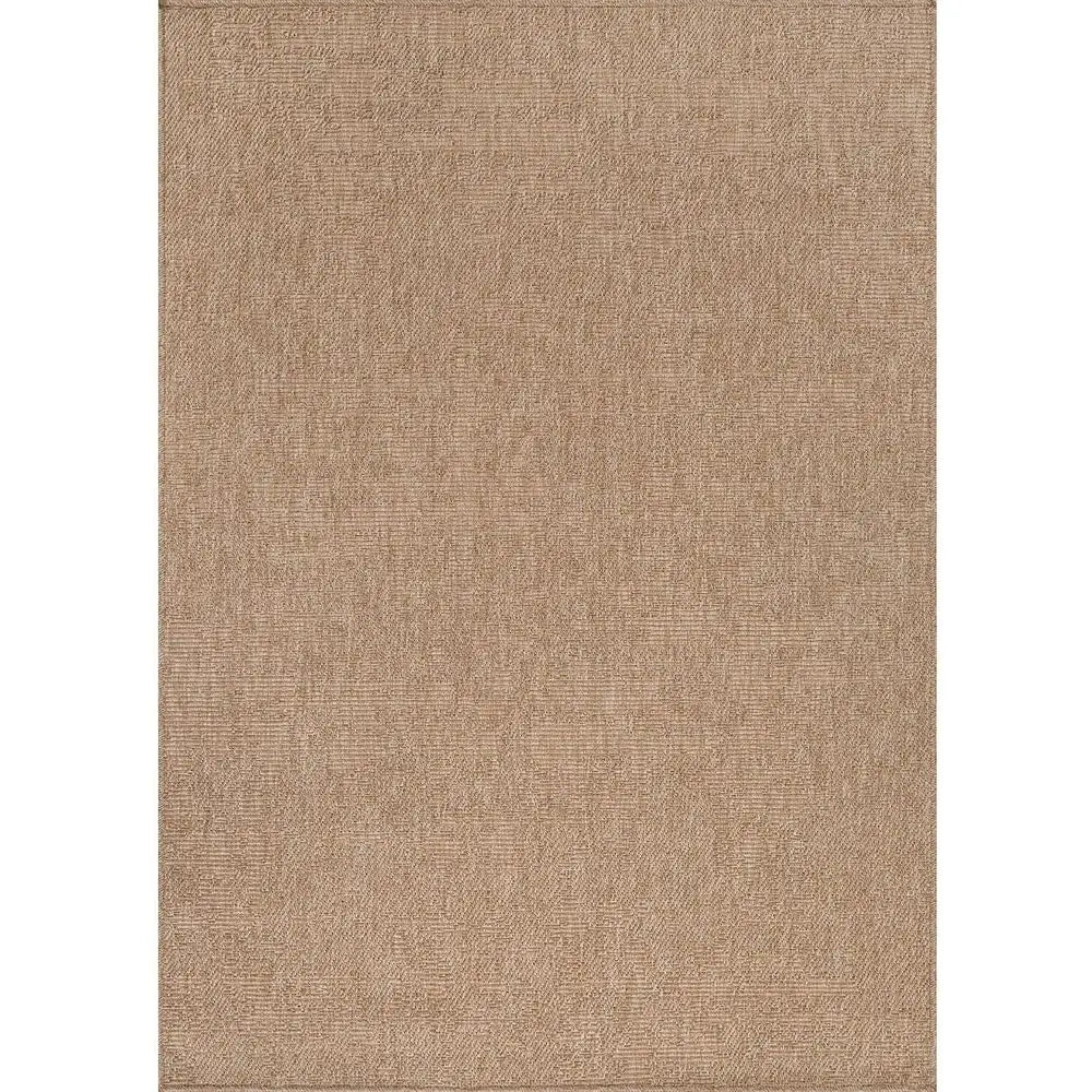 Woven Indoor Outdoor Area Rug Featuring Boho Scenic Pattern
