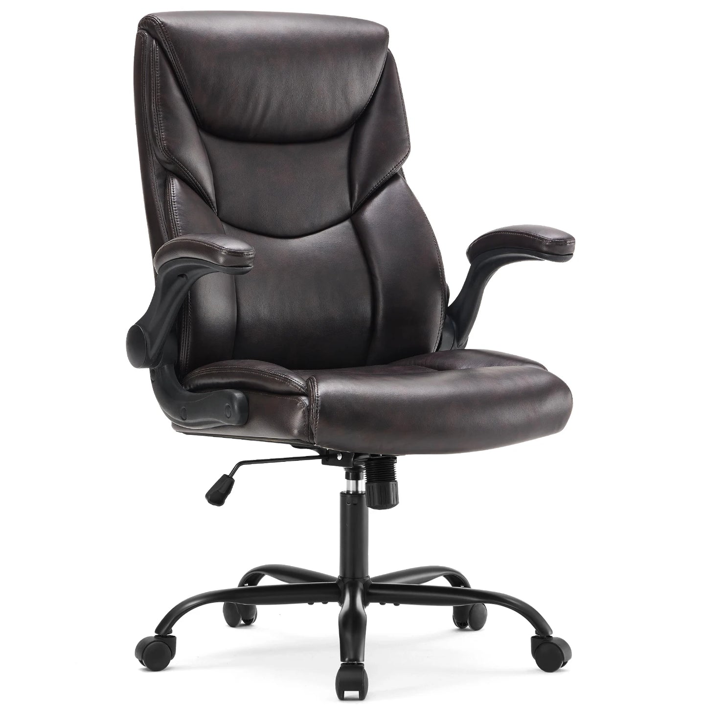 JHK Ergonomic Heavy Duty Office Chair Adjustable Flip Up Arms