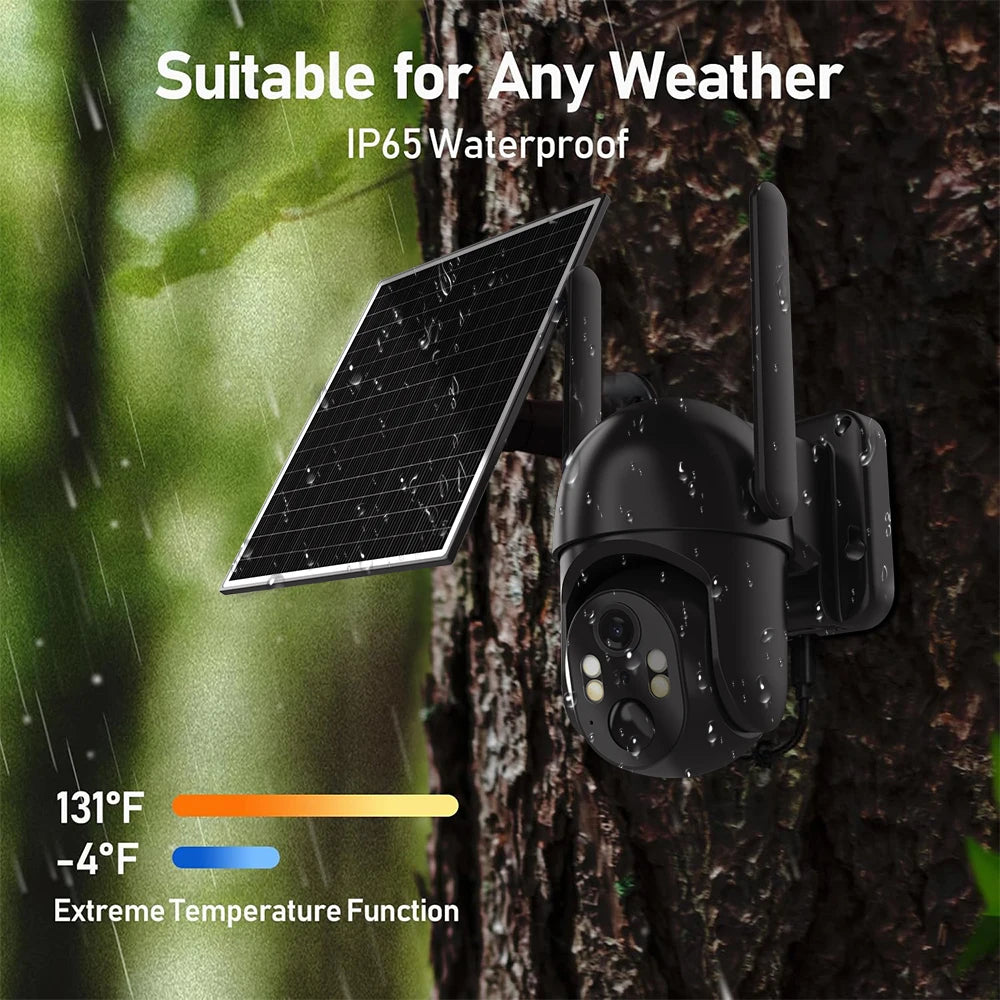 4G LTE Trail Camera AI Activated 2.7K Night Vision Waterproof