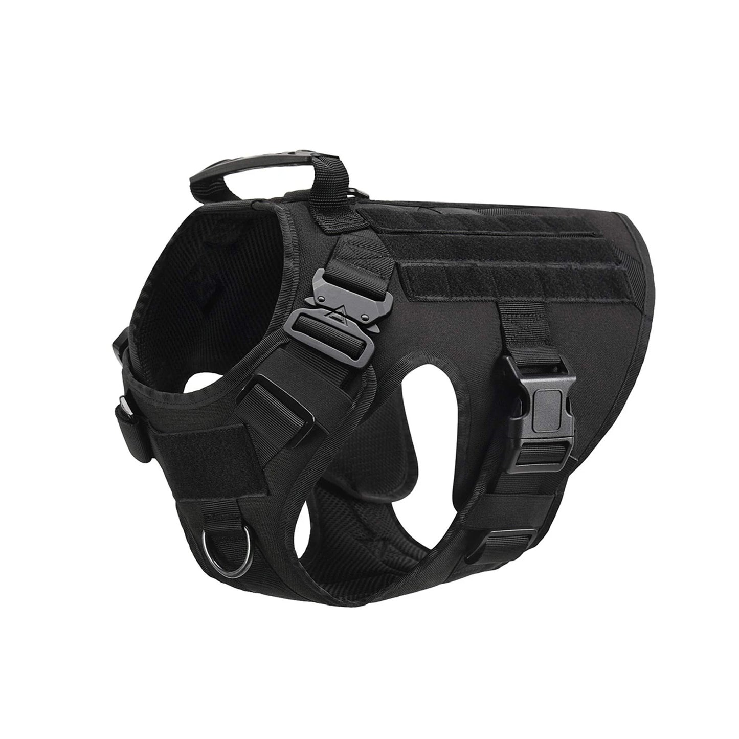 Tactical Nylon Dog Harness Vest With Quick Release Buckle