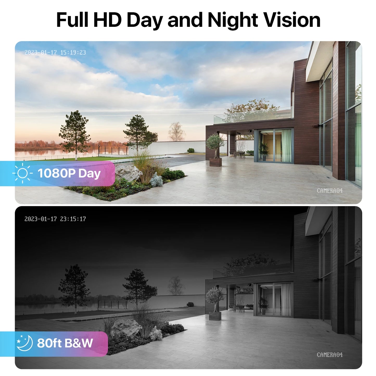 Zosi Ai Security Camera System With 8ch Dvr Recorder Kit