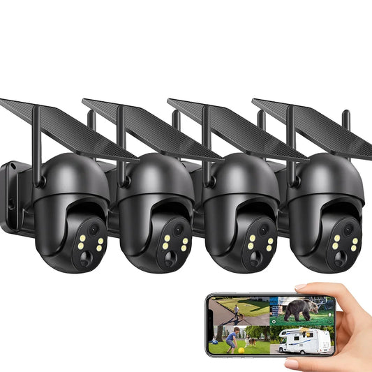 4G LTE Trail Camera AI Activated 2.7K Night Vision Waterproof