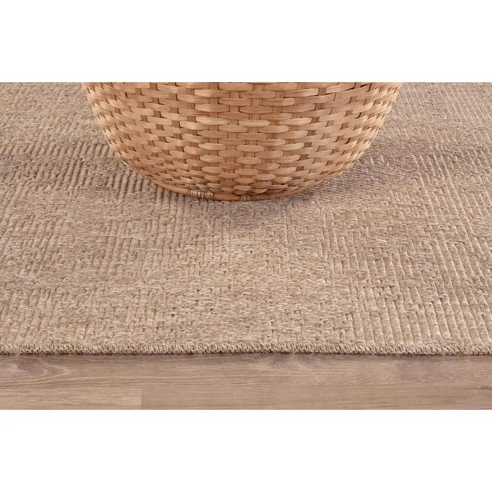 Woven Indoor Outdoor Area Rug Featuring Boho Scenic Pattern
