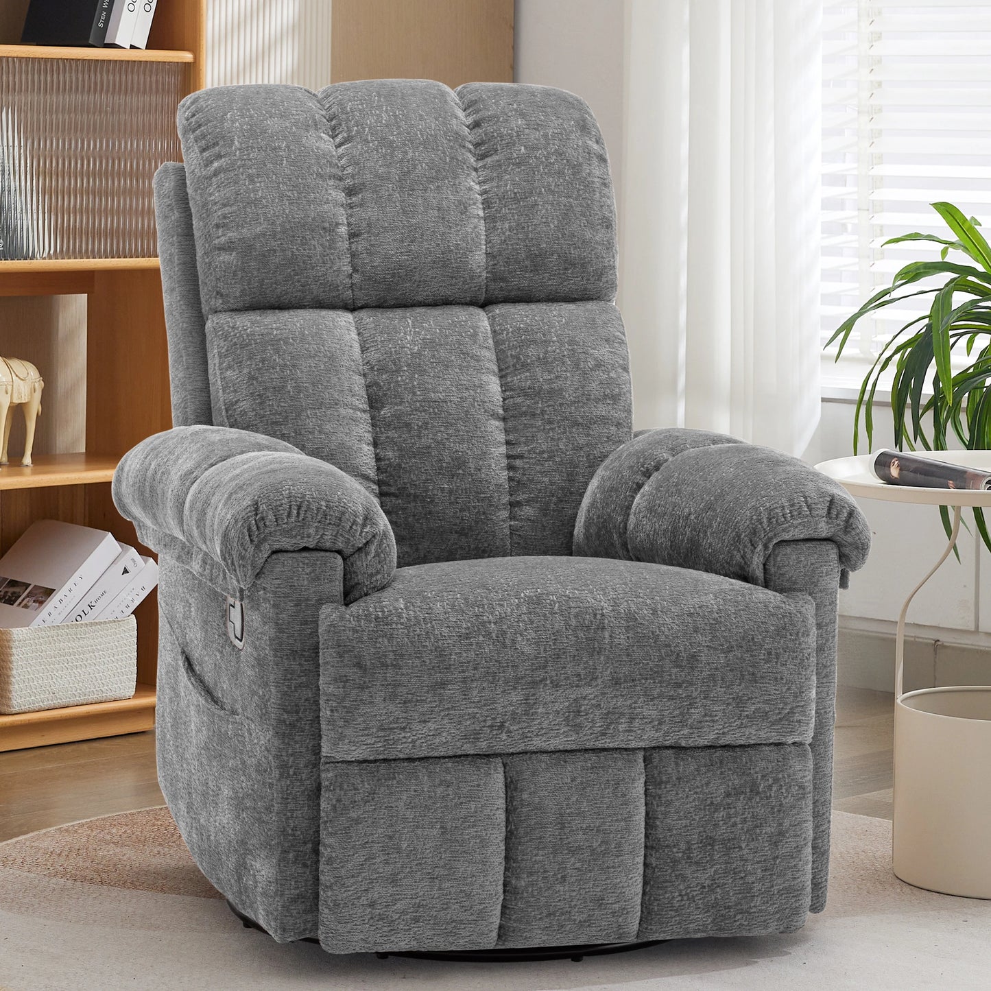 Korser Swivel Rocker Recliner Chair For Small Living Spaces