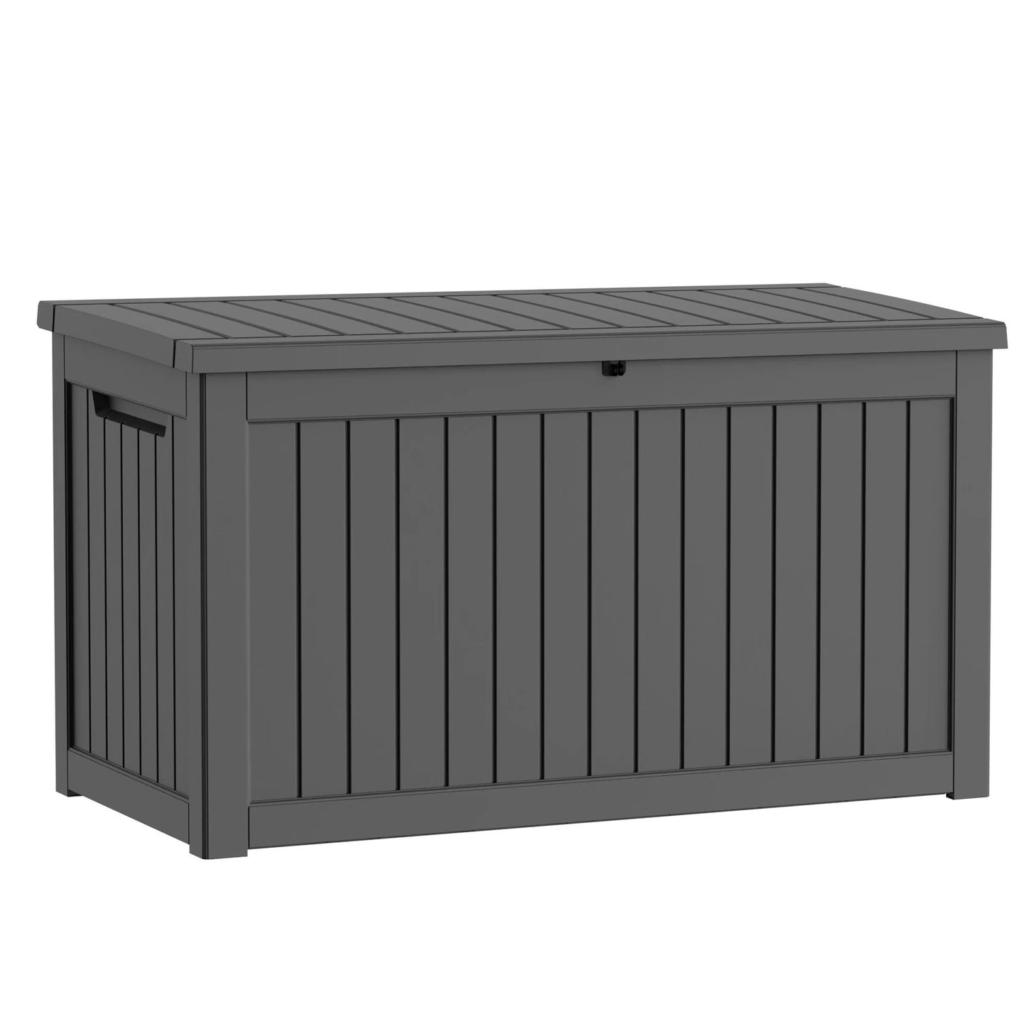 Waterproof Resin Outdoor Storage Deck Box With Lock
