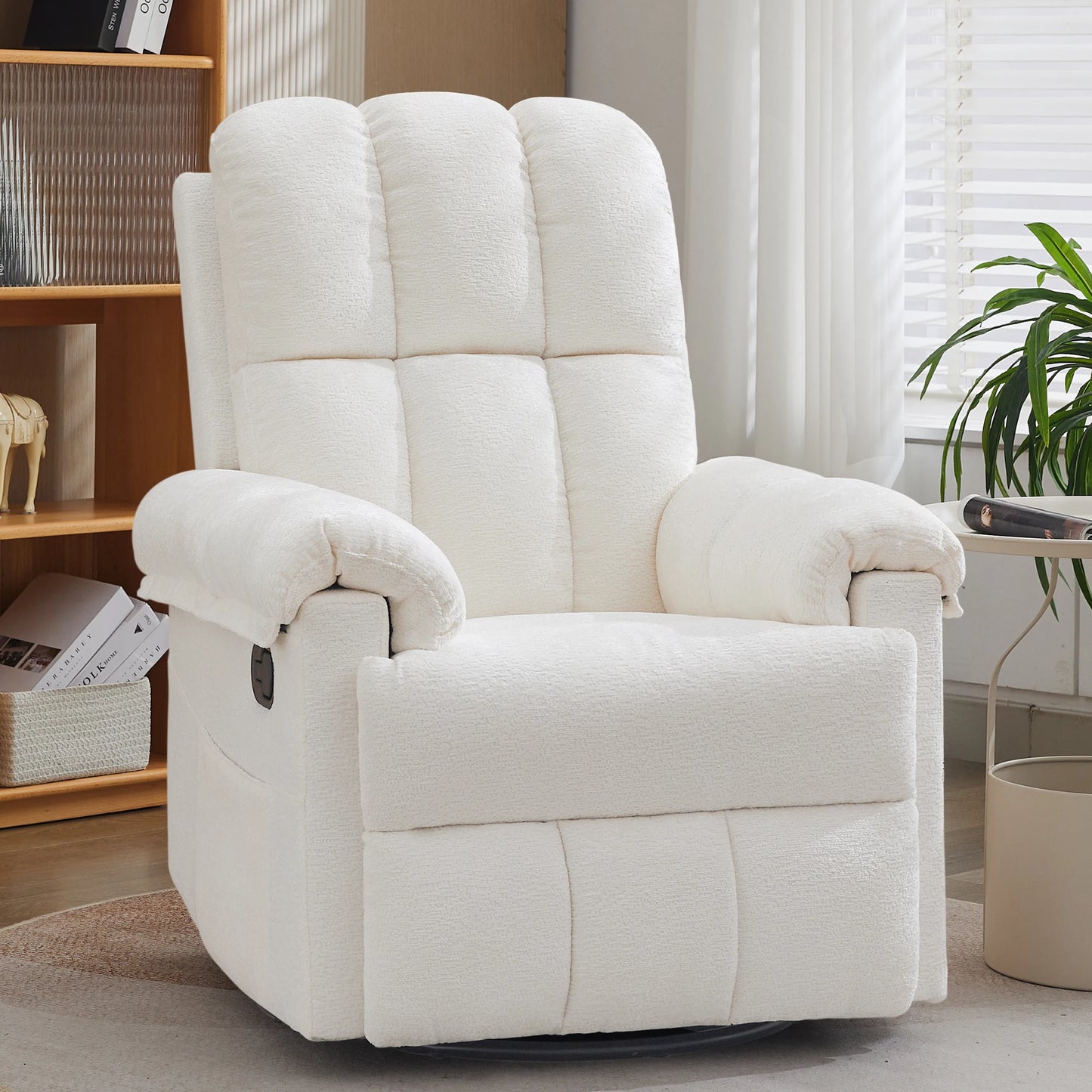 Korser Swivel Rocker Recliner Chair For Small Living Spaces