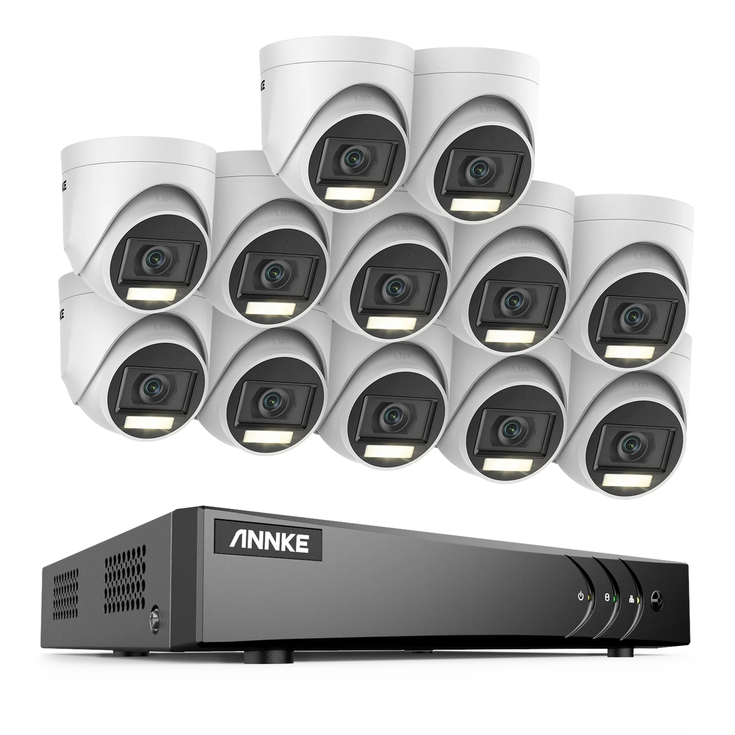 Annke 3K 16CH DVR Surveillance System With Turret Cameras