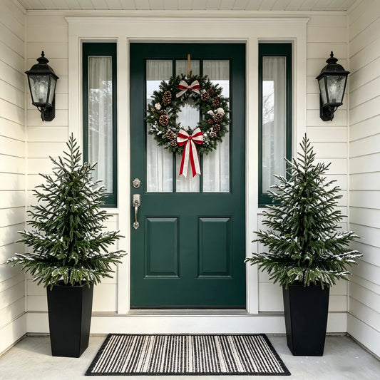 Olitree Realistic Artificial Norfolk Pine Trees With Planter
