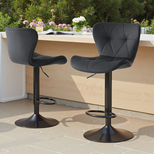 MCQ Ergonomic High Back Faux Leather Swivel Office Chair