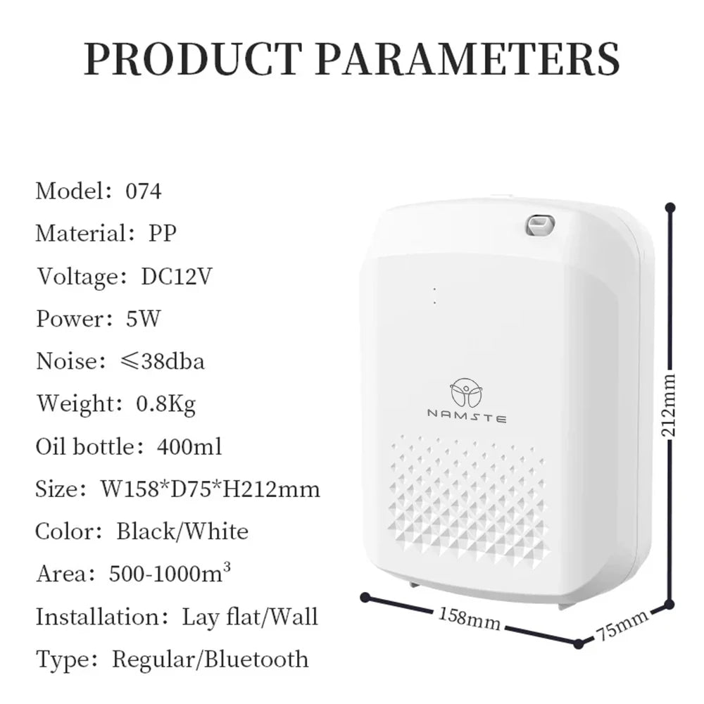 Namste Professional Smart Aroma Diffuser With Bluetooth Control