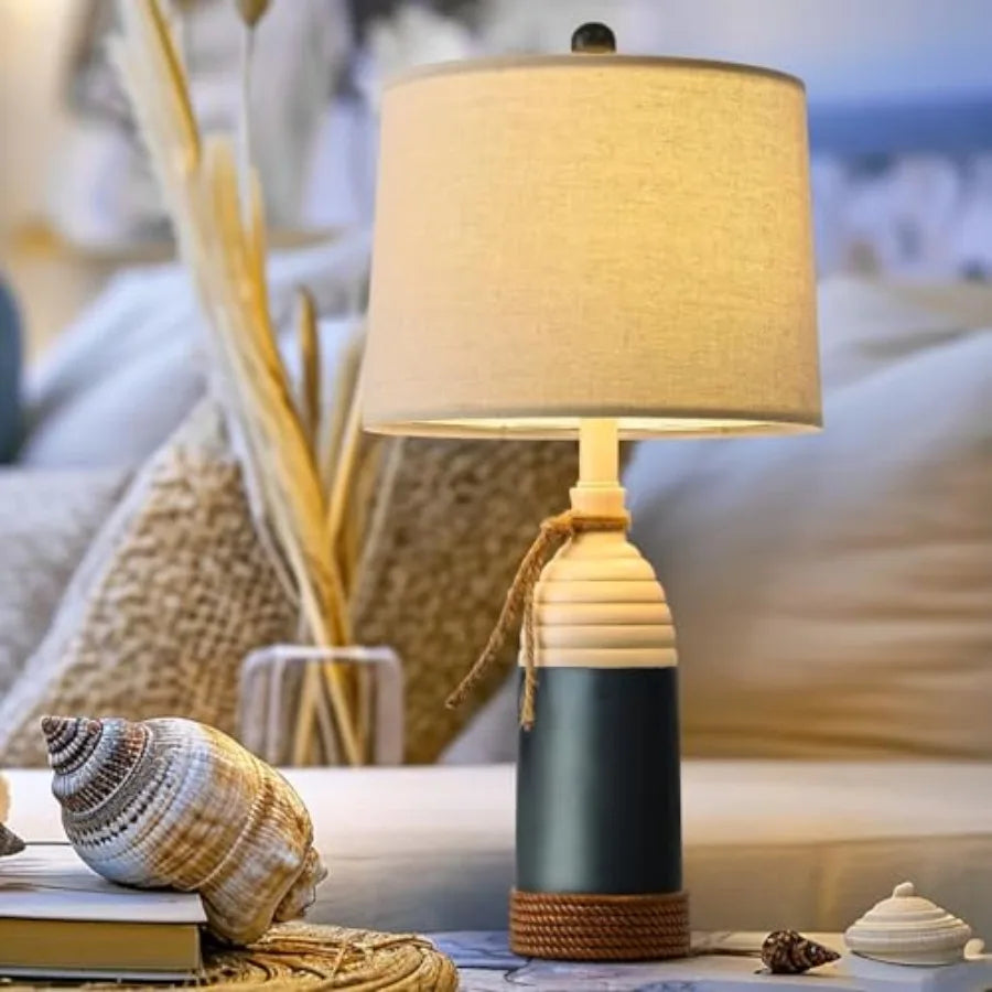 Modern Solar Table Lamp For Bedroom Bedside Nightstand