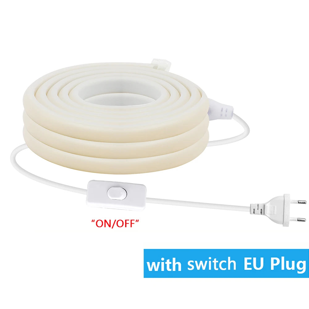 Dimmable COB LED Neon Strip Light With Flexible Waterproof Design