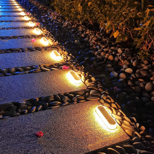 IP68 Waterproof Solar Deck Lights With Automatic On Off Control