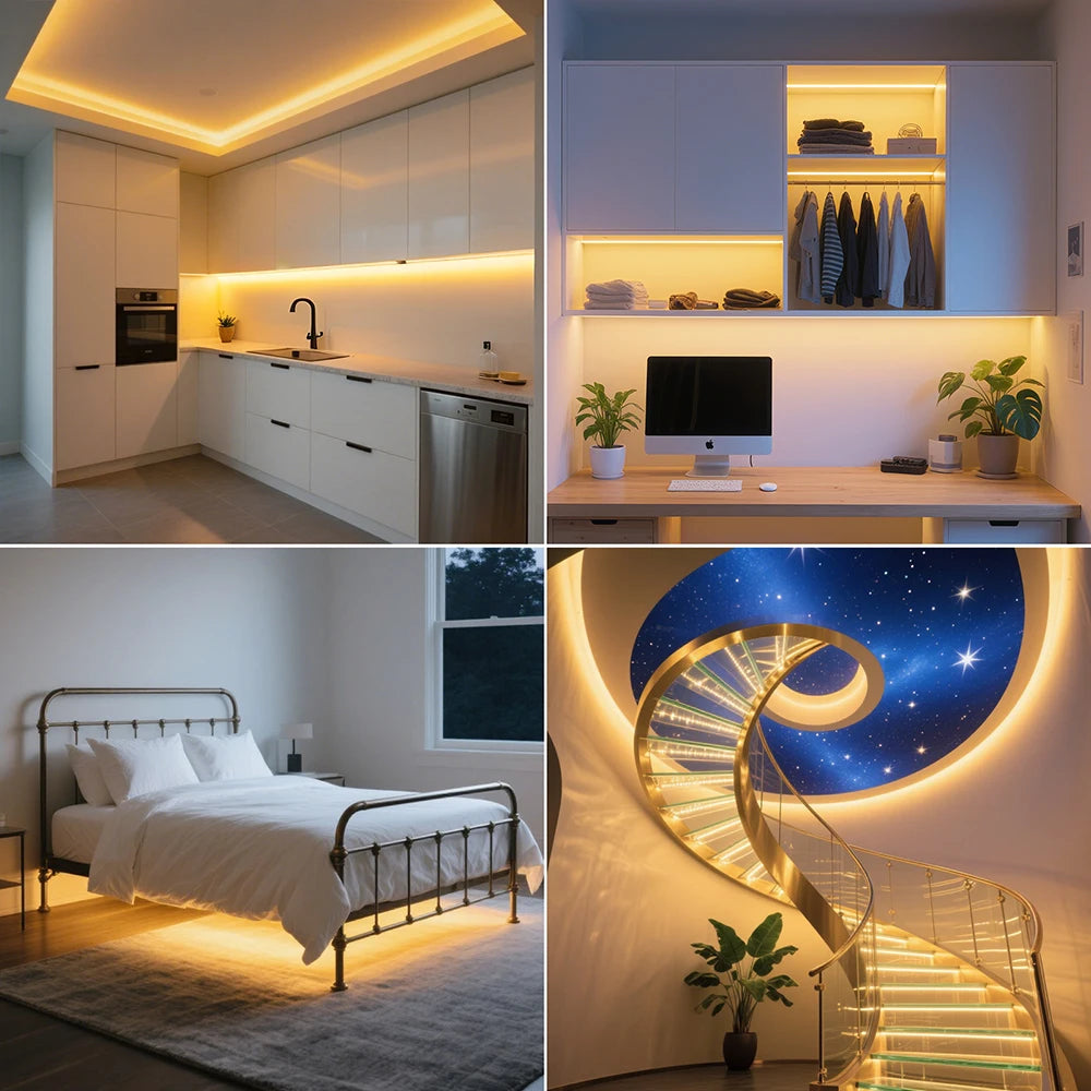 Dimmable COB LED Neon Strip Light With Flexible Waterproof Design