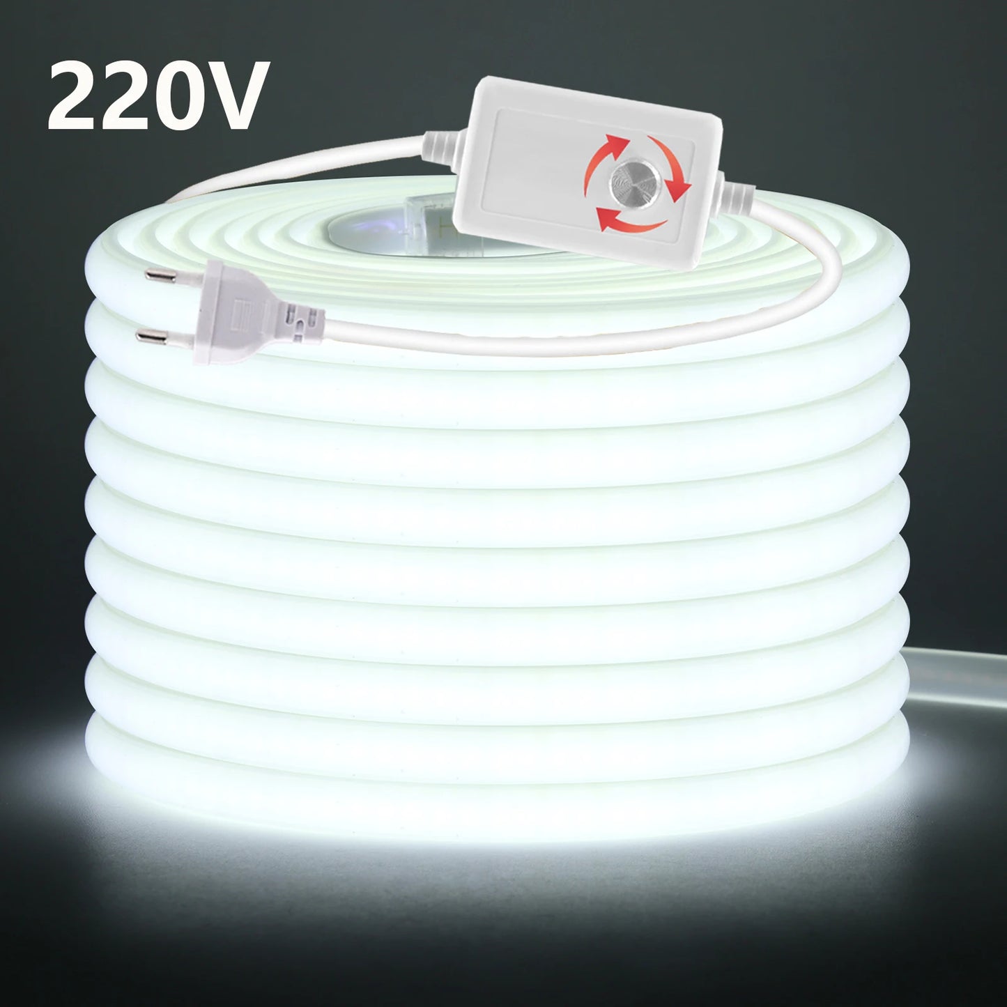 Dimmable COB LED Neon Strip Light With Flexible Waterproof Design