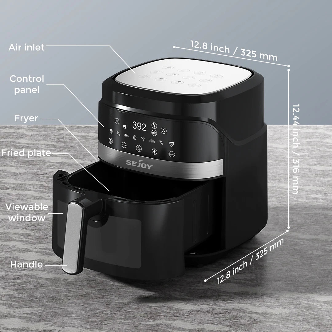 Sejoy Air Fryer Oven Healthy Oilless Roast Bake Cooker