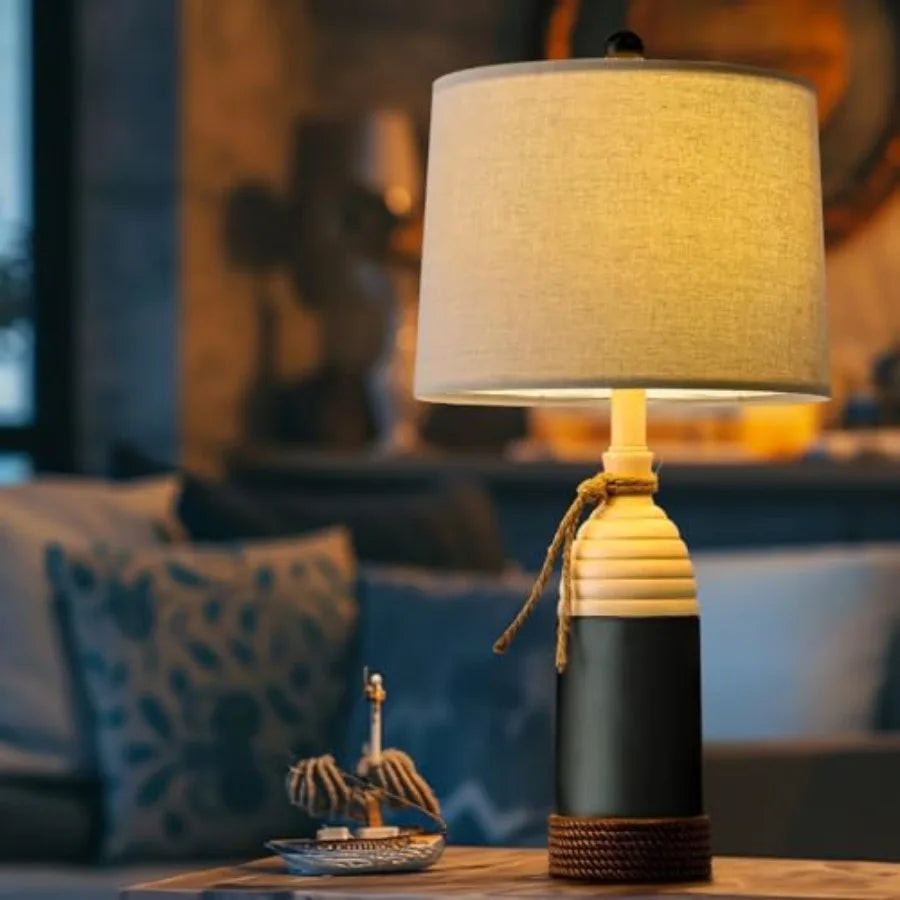 Modern Solar Table Lamp For Bedroom Bedside Nightstand