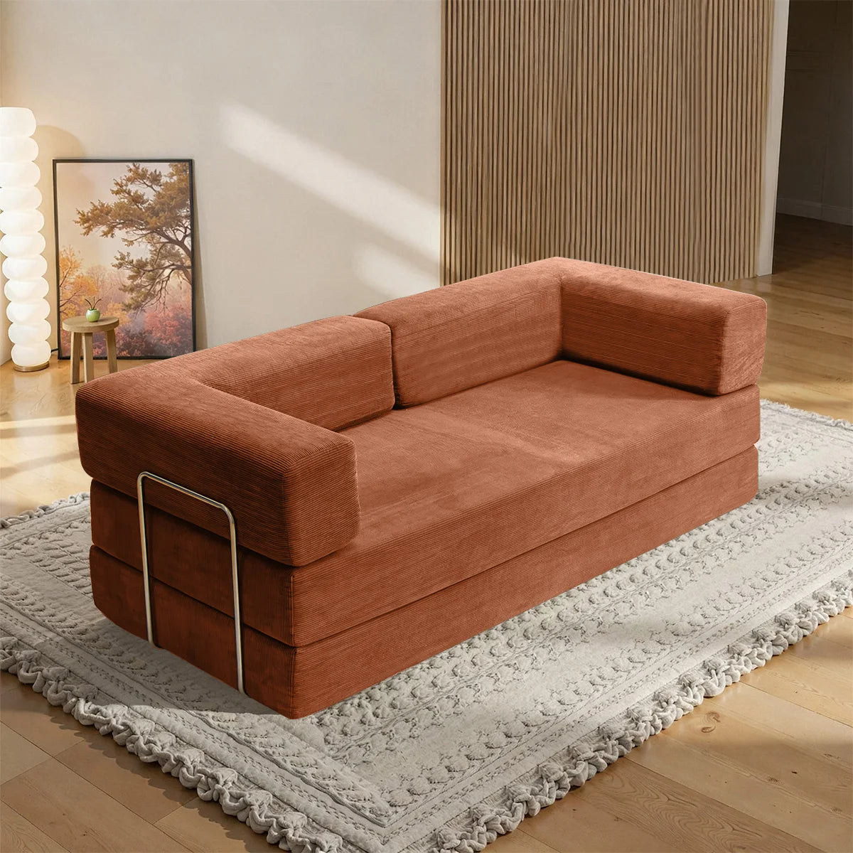 Convertible Foldable Floor Sofa Bed And Sleeper Couch For Home