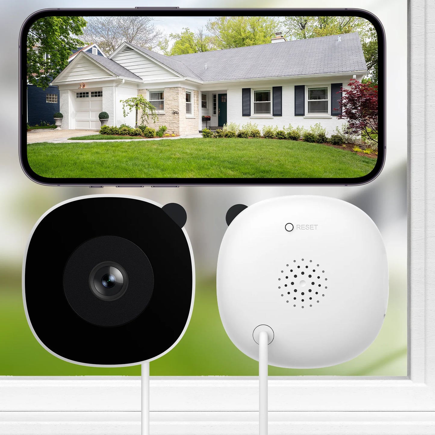 Wansview 2K WiFi Indoor Window Camera With Color Night Vision