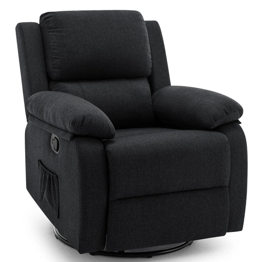 KORSER Swivel Rocking Recliner Chair For Adults And Small Spaces