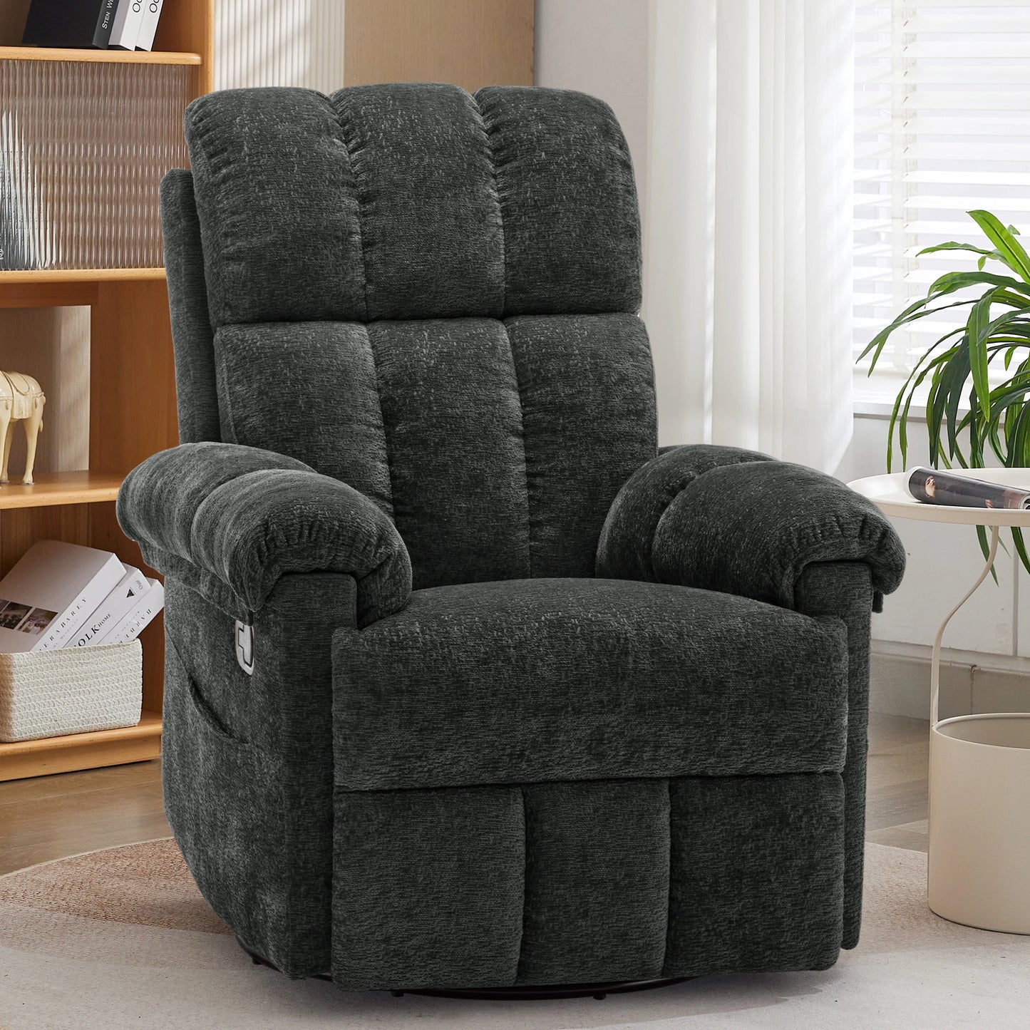 Korser Swivel Rocker Recliner Chair For Small Living Spaces
