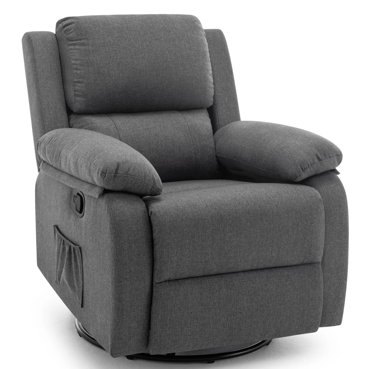 KORSER Swivel Rocking Recliner Chair For Adults And Small Spaces