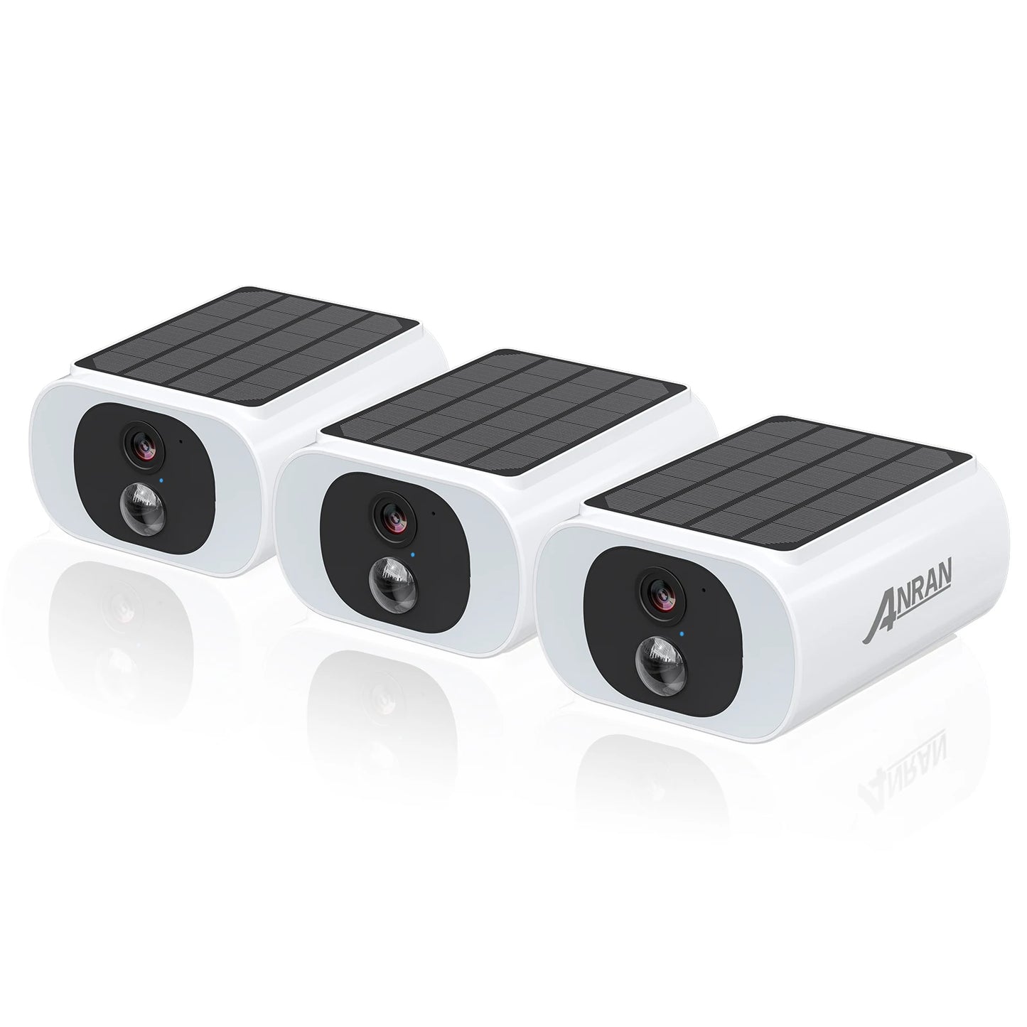 Anran 3MP Outdoor Wireless Security Camera With Solar Floodlight