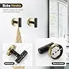 Wall Mounted Bathroom Hardware Set With Towel Bar And Ring