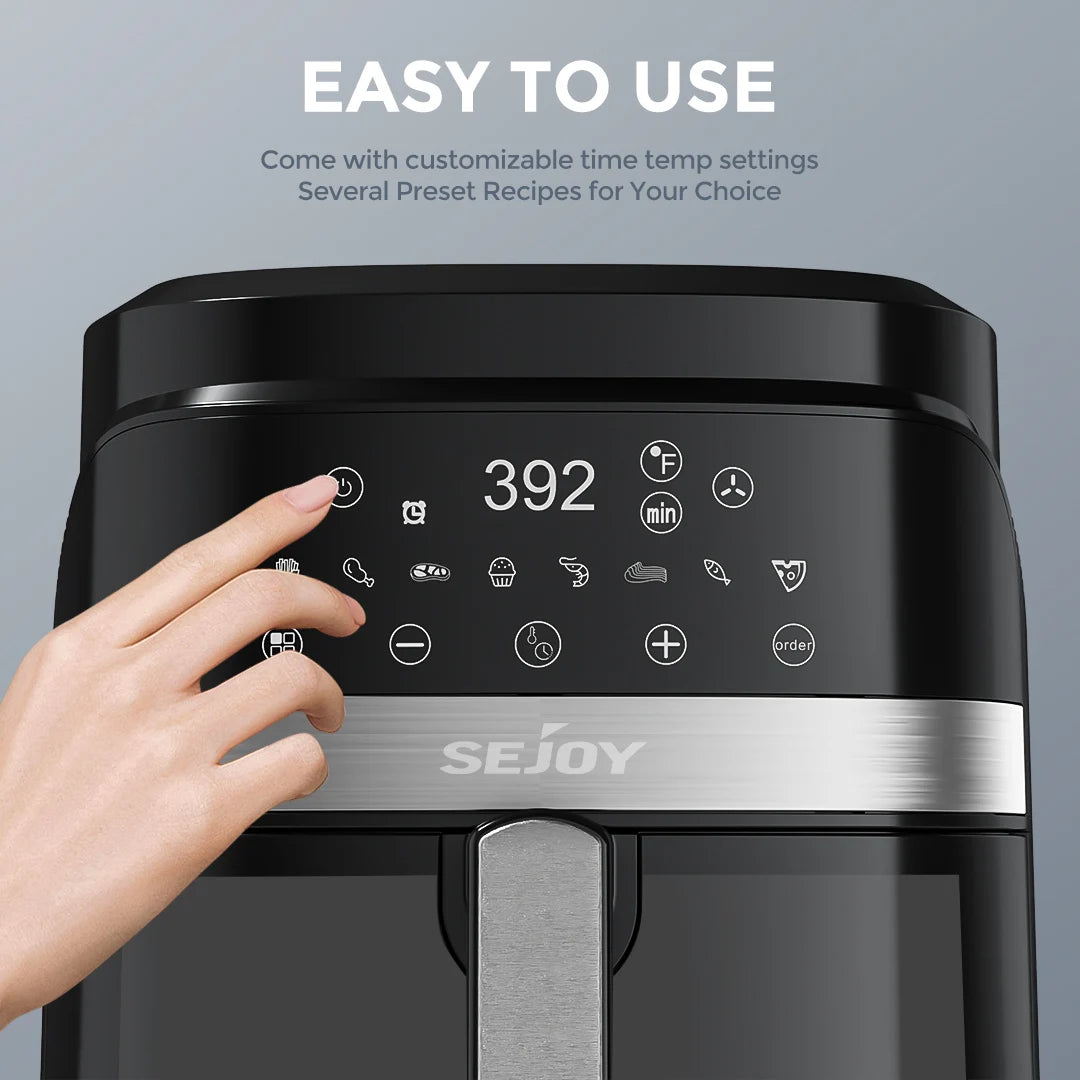 Sejoy Air Fryer Oven Healthy Oilless Roast Bake Cooker
