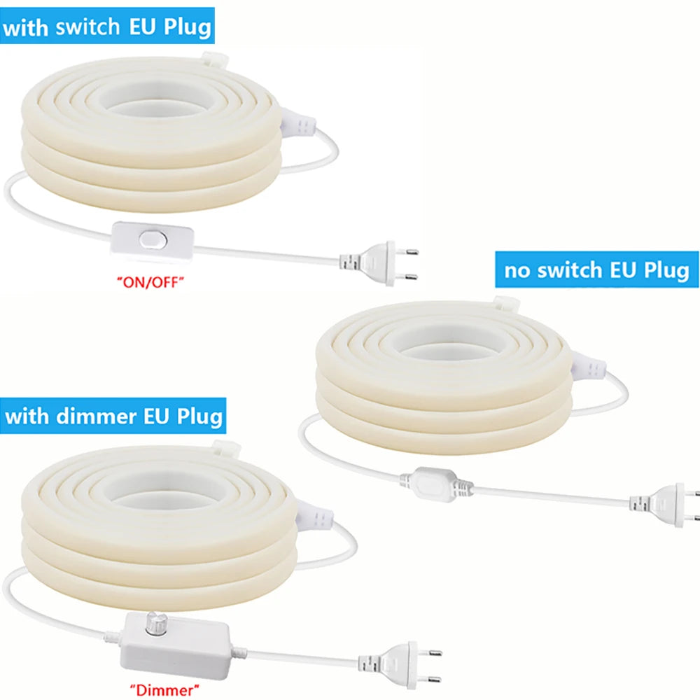 Dimmable COB LED Neon Strip Light With Flexible Waterproof Design