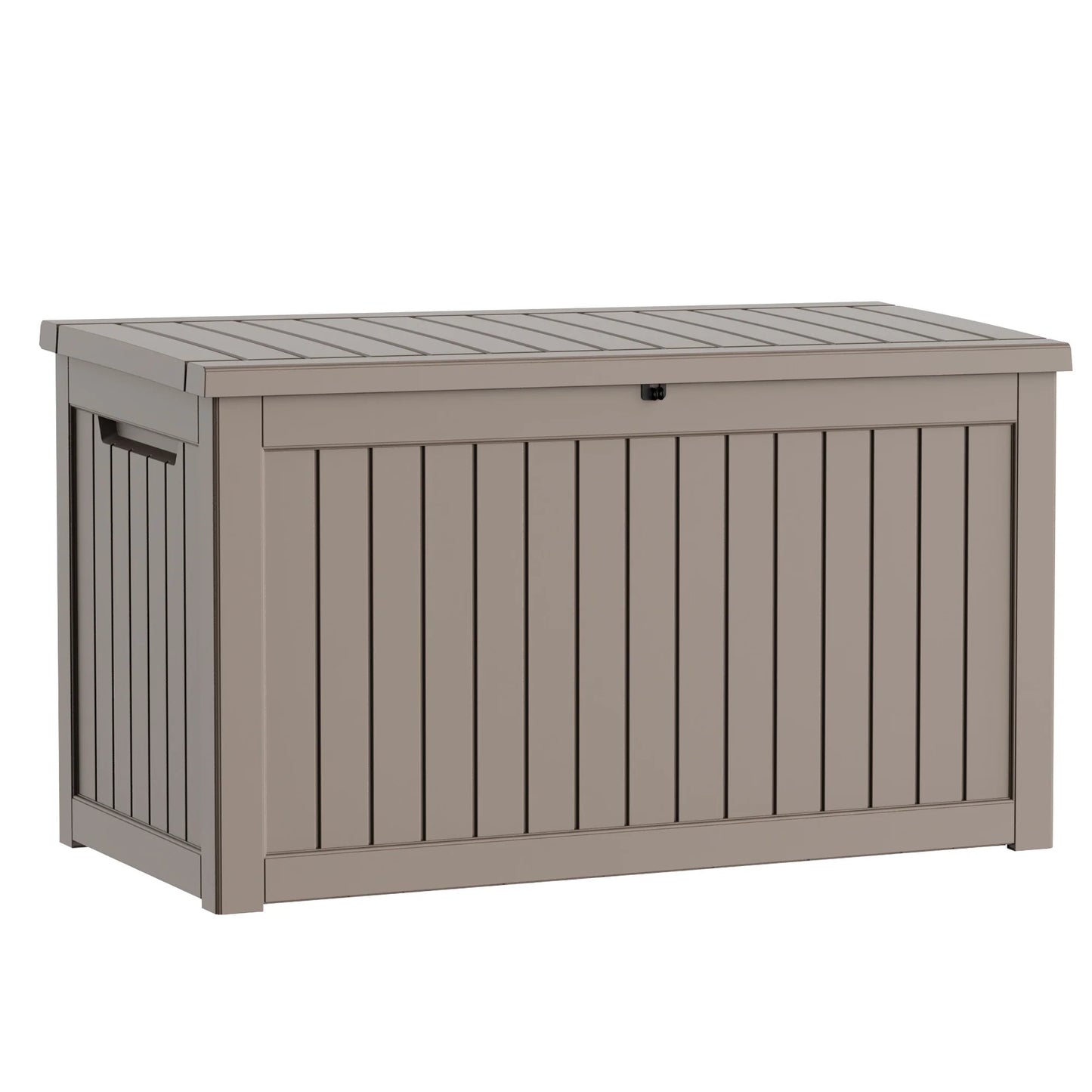 Waterproof Resin Outdoor Storage Deck Box With Lock