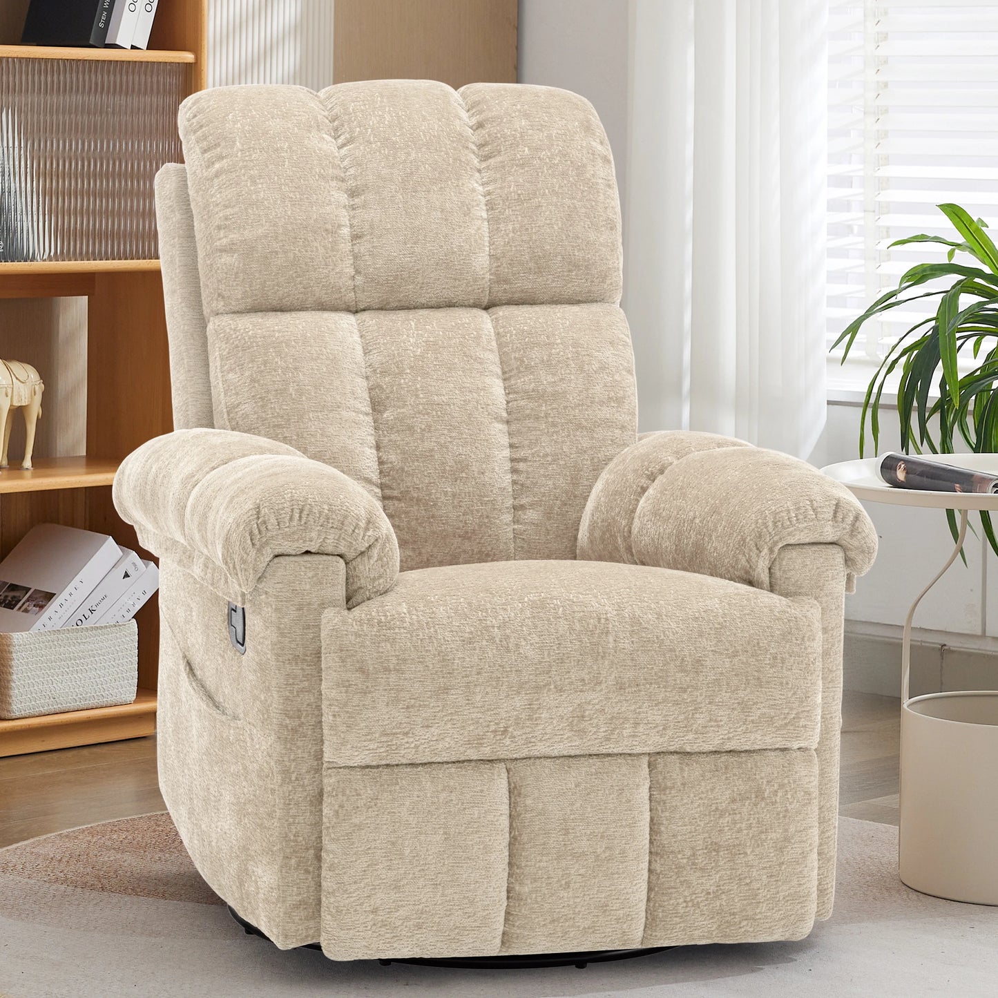Korser Swivel Rocker Recliner Chair For Small Living Spaces